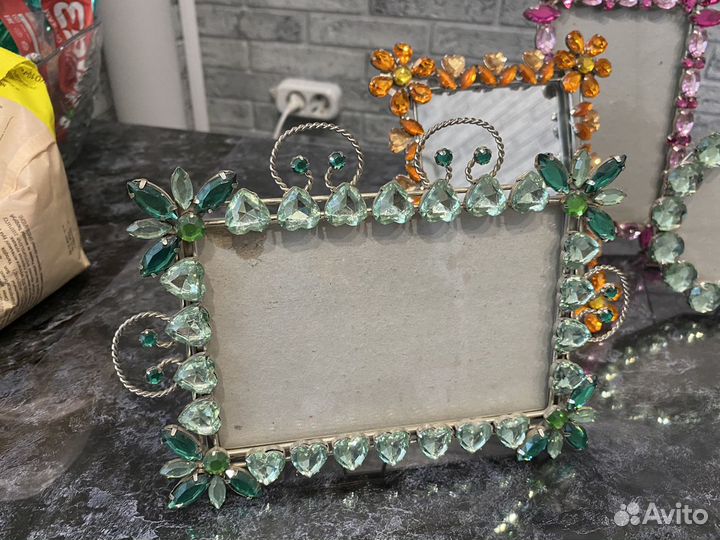 Рамка для фото в стразах (нереально красивые)