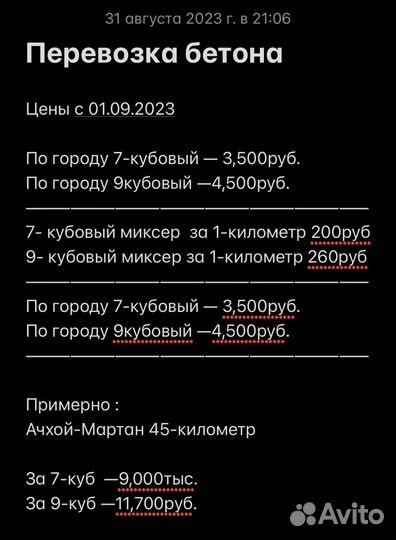 Бетон от р.б.о любой марки. Доставка по чр