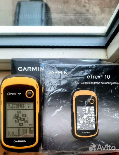 Навигатор garmin etrex 10