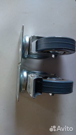 Колеса поворотные со стопором/без стопора