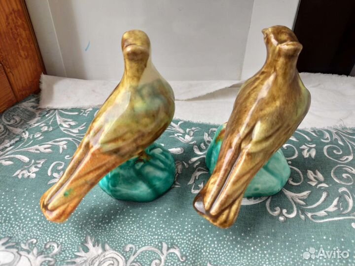 Голубь керамика Статуэтка СССР винтаж