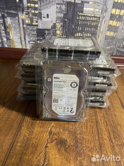 Серверный жесткий диск Dell 4Tb SAS