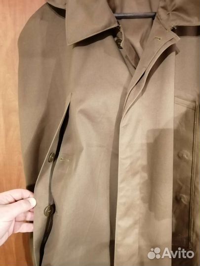 Плащ-накидка офицерская оливковая СССР с укладкой