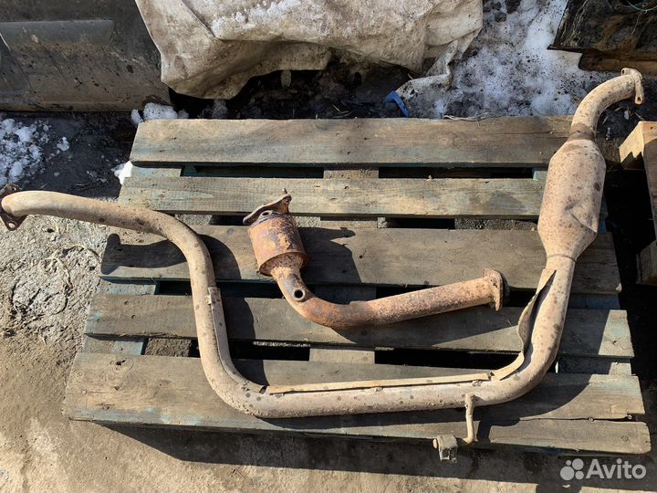 Труба выхлопная б/у Чери Тигго Т11 Tiggo T11