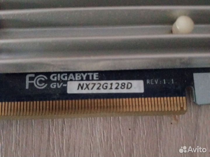 Видеокарта NX72G128D