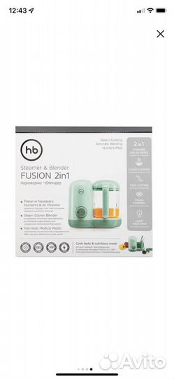 Пароварка-блендер