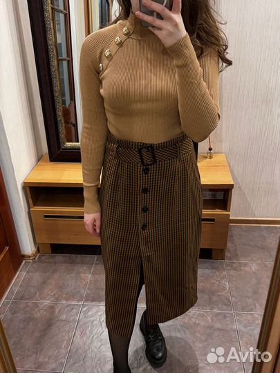 Юбка и водолазка Zara