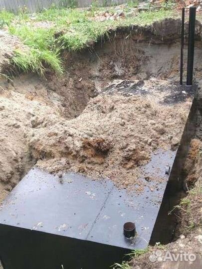 Септики, кессоны, смотровые ямы, ёмкости любых объ