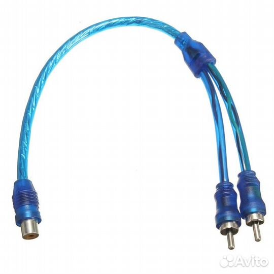 Разветвитель переходник RCA тюльпан с 1 на 2