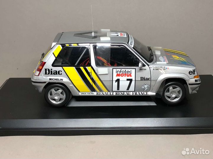 Renault Super Cinq 1989 Norev 1:18
