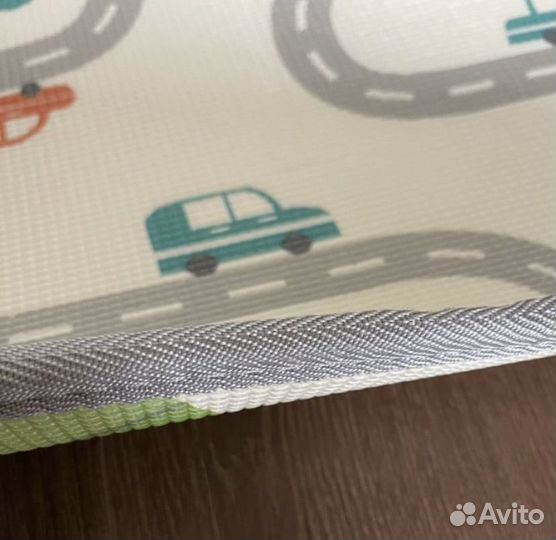 Развивающий коврик для ползания в рулоне