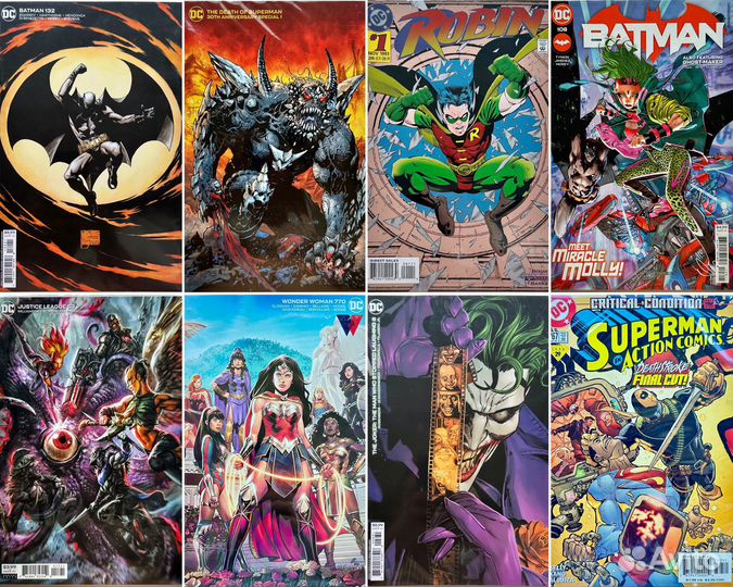 Комиксы на английском DC. Часть 4