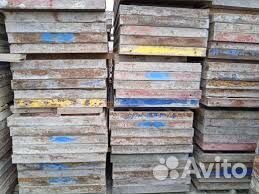 Щитовая опалубка б/у