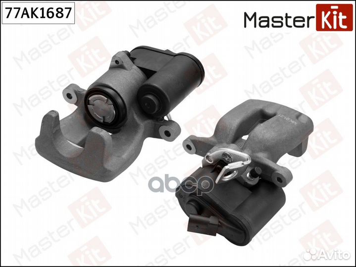 Суппорт тормозной зад прав 77AK1687 MasterKit