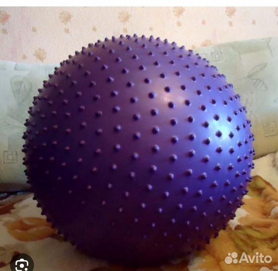 Мяч для фитнеса массажный диаметр 65см