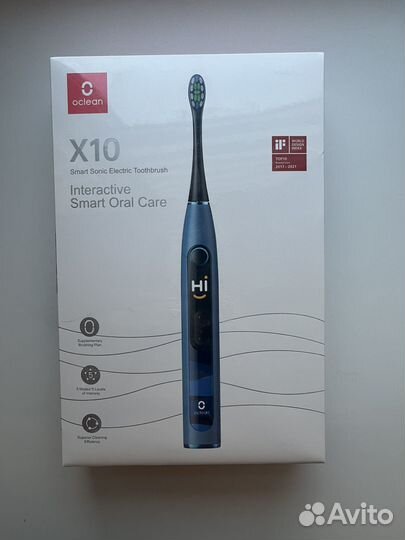 Зубная щетка Oclean X10 blue