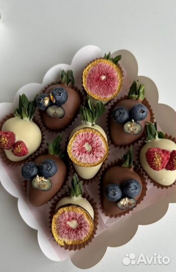 Клубника в бельгийском шоколаде