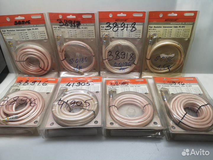 Кабели S-Video, scart, RCA, Toslink