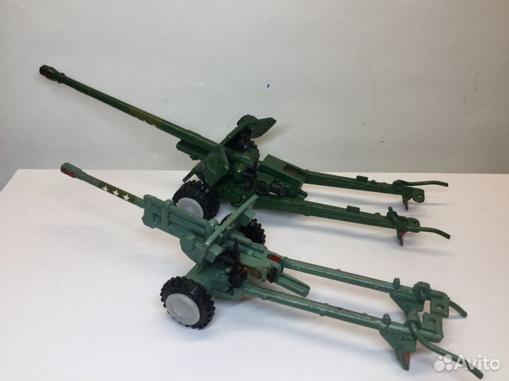 Модели пушек Зис 3-76 и бс-3