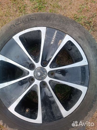 Литые диски r 16 5 114 3 K&K