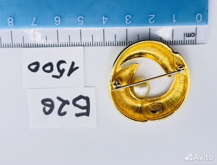 Брошь винтажная 70гг США Б26