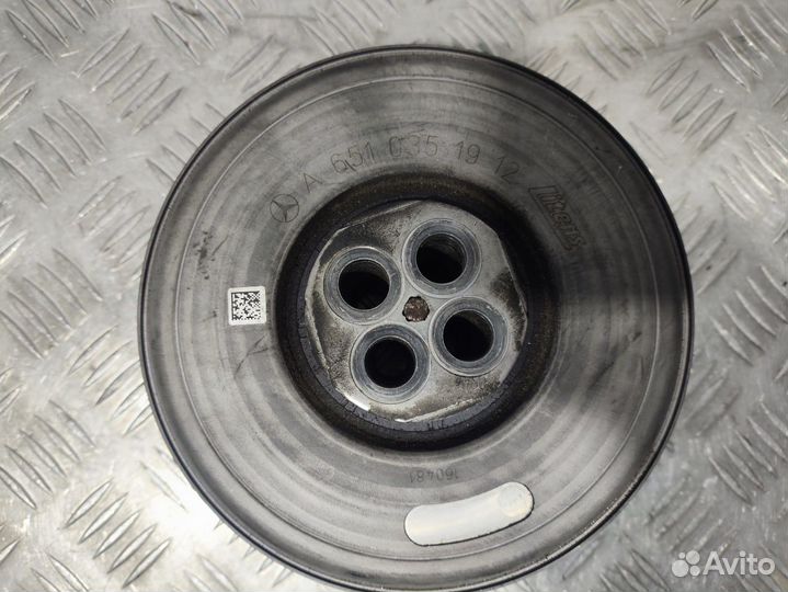 Б/У Шкив коленвала MB om.651#008