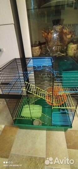 Клетки для грызунов б/у