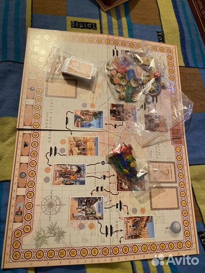 Настольная игра, Вокруг света за 80 дней