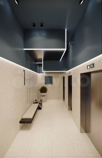 2-к. квартира, 64 м², 4/23 эт.