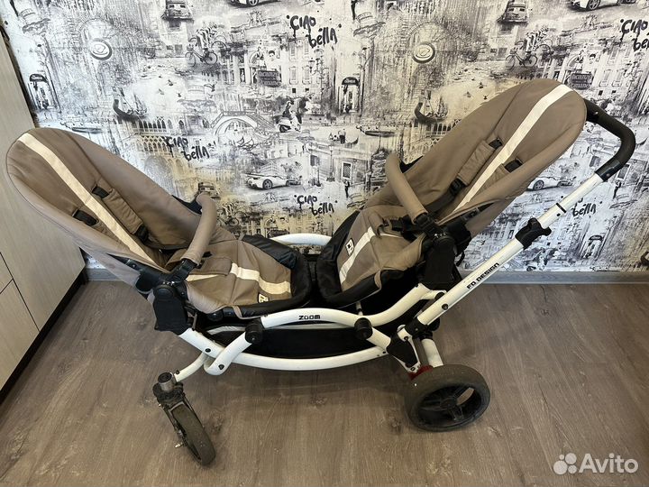 Коляска для двойни 2 в 1