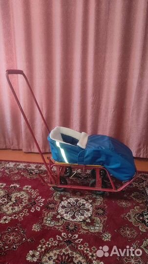 Санки на колёсах