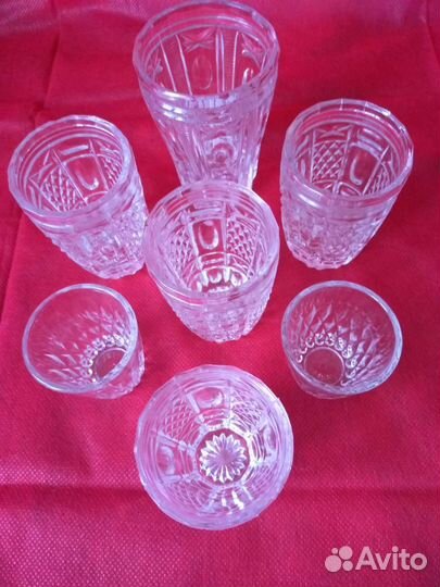 Хрустальные стаканы СССР