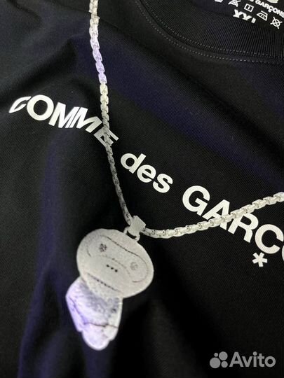 Футболка bape baby Milo x cdg