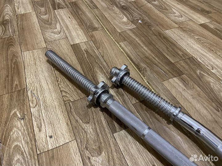 Гриф прямой игознутый блины 5кг