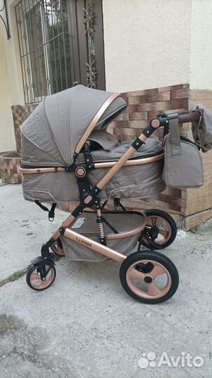 Коляска новая luxmom 518 3 в 1