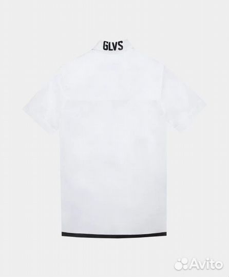 Белая рубашка с коротким рукавом Gulliver