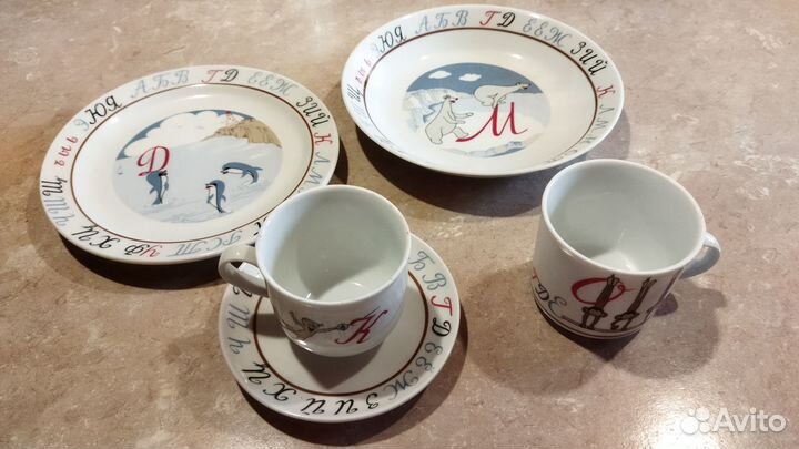 Фарфоровая посуда из гдр