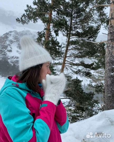 Комплект из пуха норки