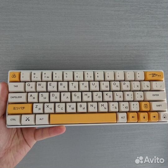 Кейкапы pbt honey milk 100%