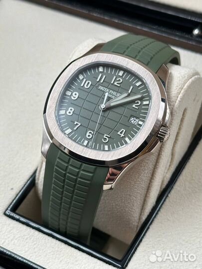 Часы Patek Philippe Aquanaut Aquanaut 5168G-010 + подарок 1 год гарантии