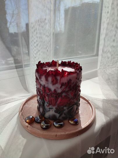 Свечи интерьерные ручной работы для дома и дачи