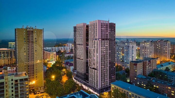 Апартаменты-студия, 22,5 м², 5/34 эт.