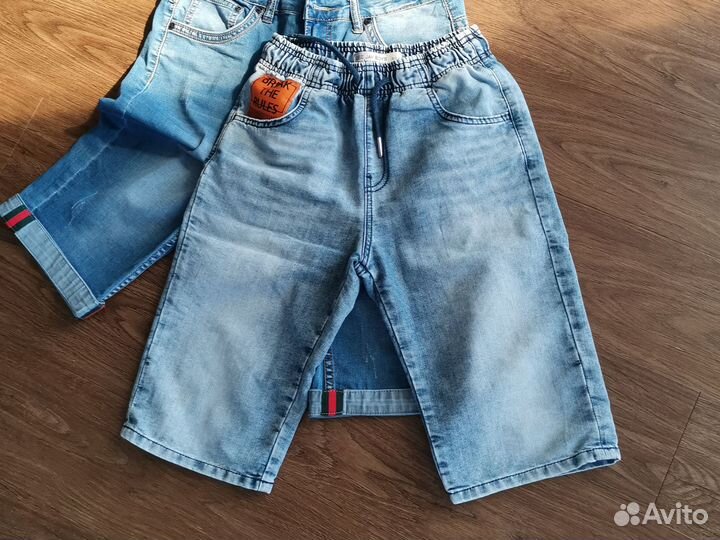 Шорты бриджи пакетом для мальчика 158-164