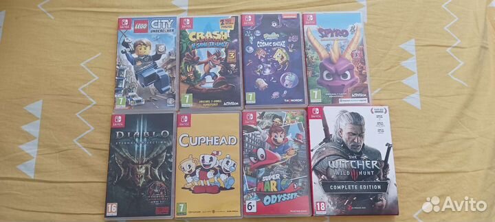 Nintendo switch игры