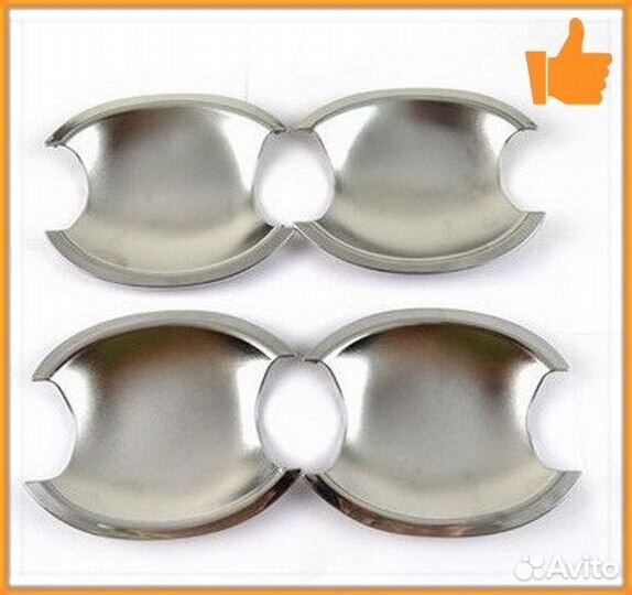 Накладки в ниши внешних ручек дверей