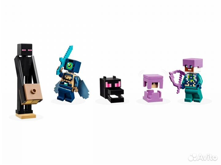 Lego Minecraft Дракон и корабль Эндера 21264