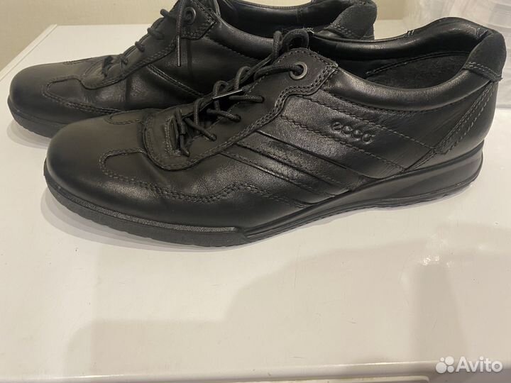 Кроссовки кожаные ecco