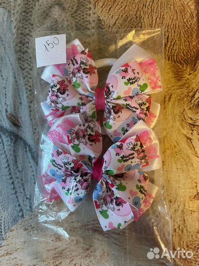 Резиночки для волос ручной работы