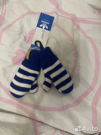 Варежки зимние детские 1 год