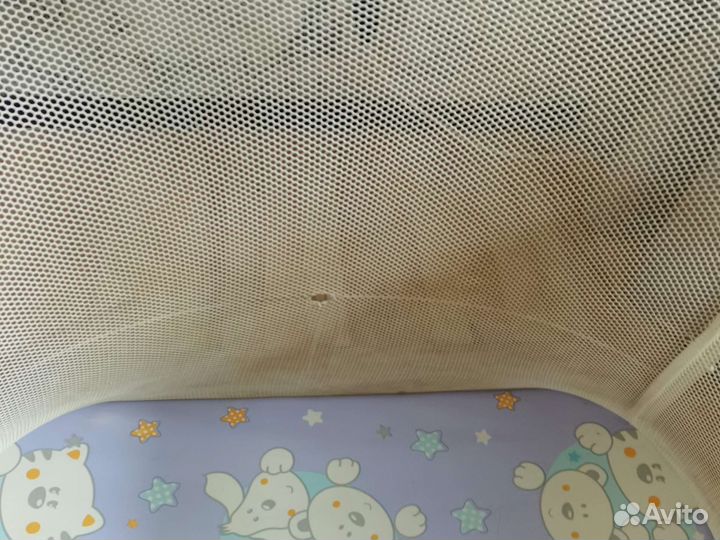 Манеж детский складной бу 95 см сторона